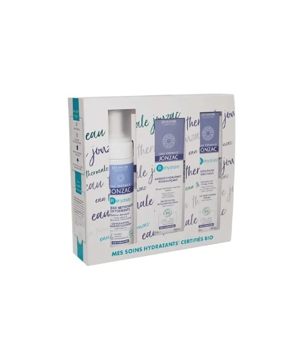 JONZAC COFFRET MES SOINS HYDRATANTS CERTIFIES BIO