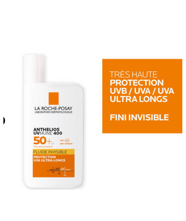 LA ROCHE POSAY ANTHELIOS UVMUNE 400 FLUID INVISIBLE SPF50 50ML