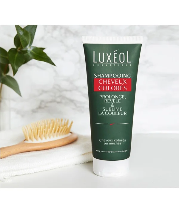 LUXEOL SHAMPOOING CHEVEUX COLORES OU MECHES 200ML