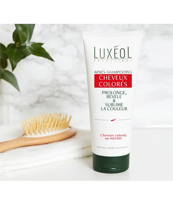 LUXEOL APRES SHAMPOOING CHEVEUX COLORES 200ML