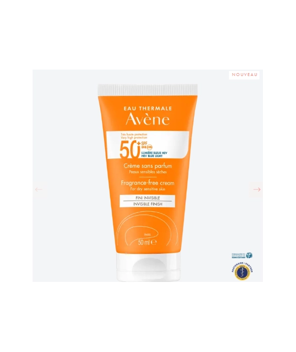 AVENE CREME SOLAIRE TRES HAUTE PROTECTION SPF50+ 50ML