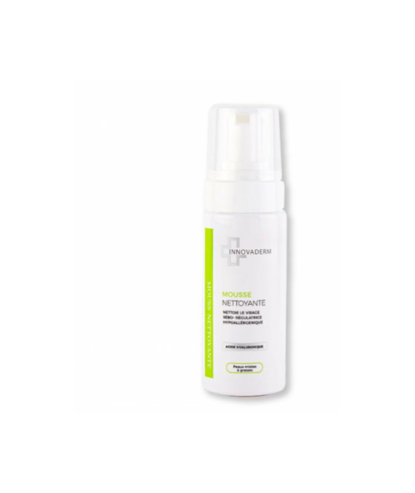 INNOVADERM Mousse Nettoyante Peau Mixte à Grasse 150ML