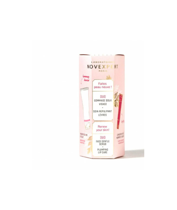 NOVEXPERT DUO GOMMAGE DOUX VISAGE + LIP UP