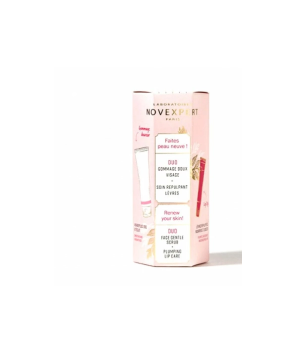 NOVEXPERT DUO GOMMAGE DOUX VISAGE + LIP UP