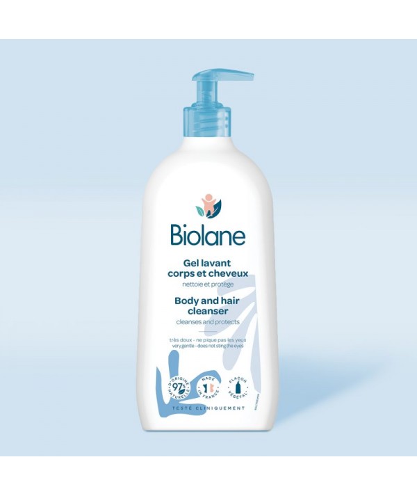 Biolane Gel Lavant Corps et Cheveux 2en1 350ML