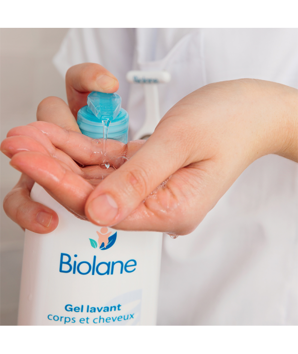 Biolane Gel Lavant Corps et Cheveux 2en1 350ML