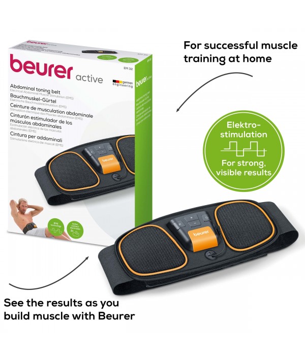 BEURER EM 32 Ceinture de Musculation Abdominale