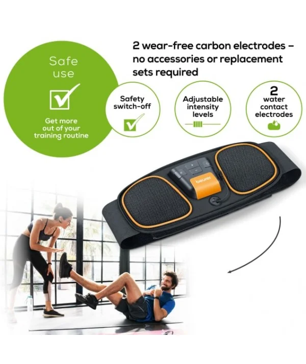 BEURER EM 32 Ceinture de Musculation Abdominale