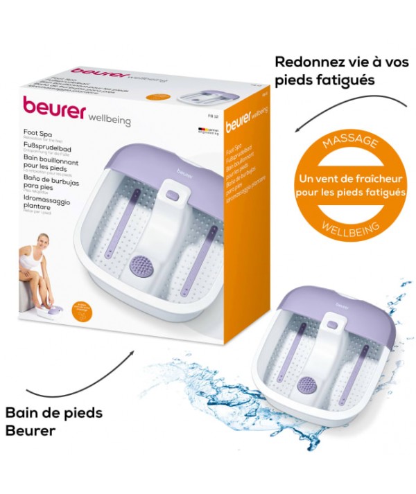 BEURER FB 12 Bain Bouillonnant pour les Pieds