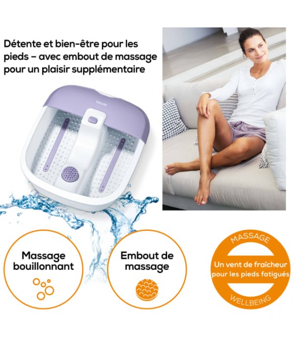 BEURER FB 12 Bain Bouillonnant pour les Pieds