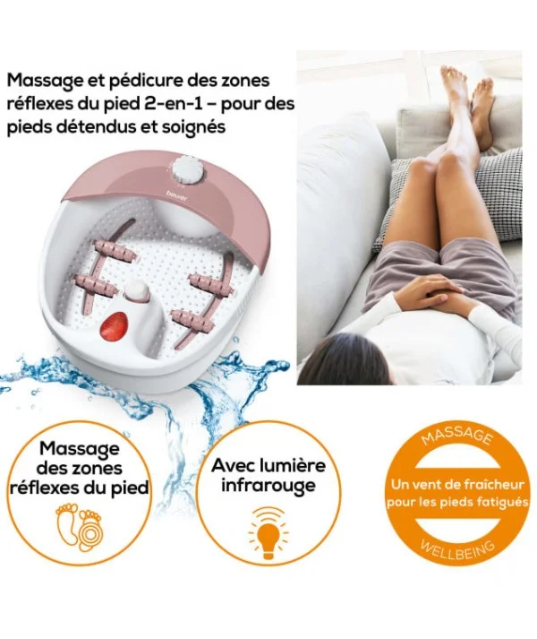 BEURER FB 20 Bain Bouillonnant pour les Pieds