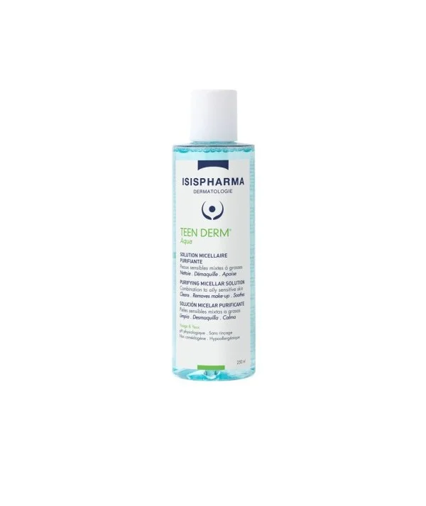 ISISPHARMA TEEN DERM AQUA Solution Micellaire 250ML