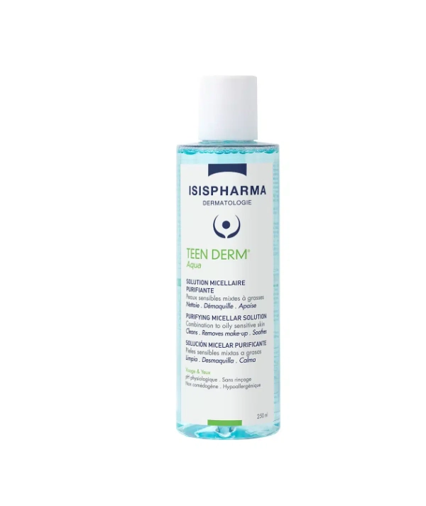 ISISPHARMA TEEN DERM AQUA Solution Micellaire 250ML