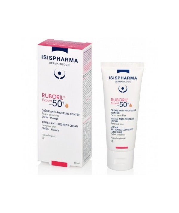 ISIS PHARMA RUBORIL expert 50+ Crème teintée anti-rougeurs 40ml