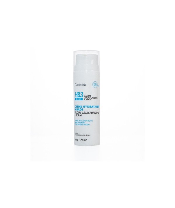 CLARENIA HB3 CREME HYDRATANTE VISAGE RICHE 50ML