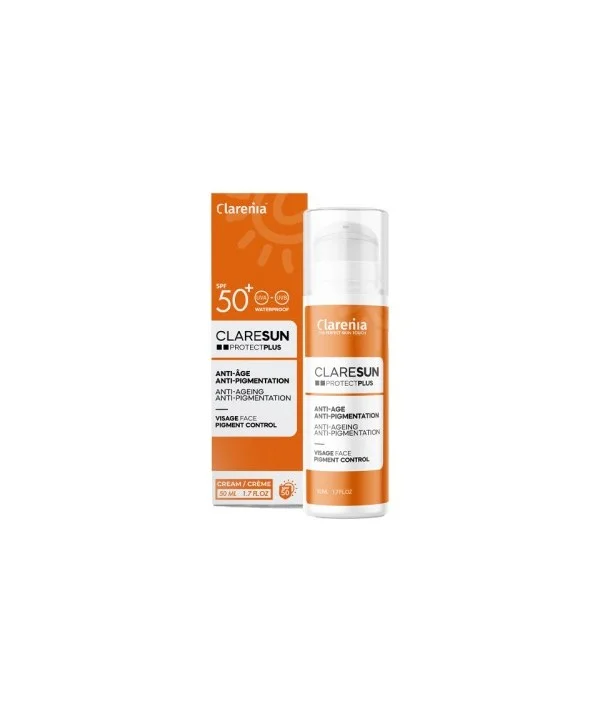 CLARENIA CLARESUN ECRAN ANTI AGE ANTI PIGMENTATION SPF50+ 50ML