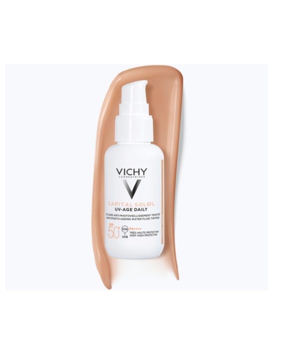 VICHY CAPITAL SOLEIL  UV AGE DAILY TEINTÉ