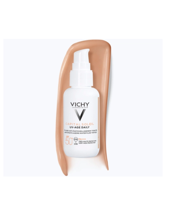 VICHY CAPITAL SOLEIL UV AGE DAILY TEINTÉ