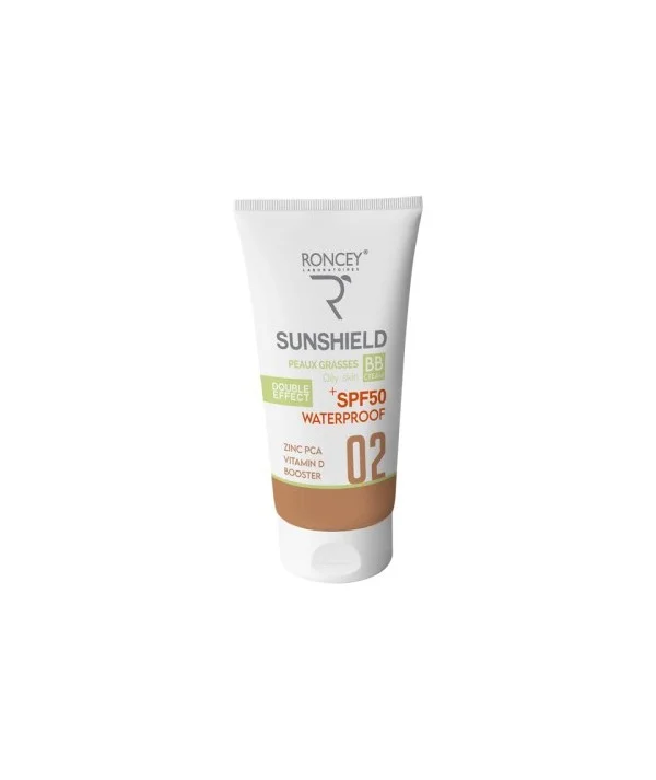 RONCEY ECRAN SUNSHIELD WATERPROOF SPF50+ TEINTE 02 50ML