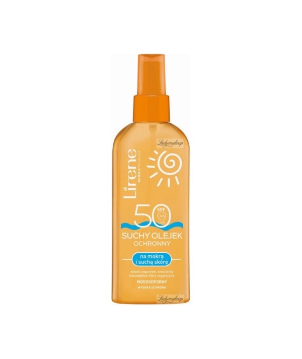 LIRENE HUILE SECHE SPF50+ 150ML