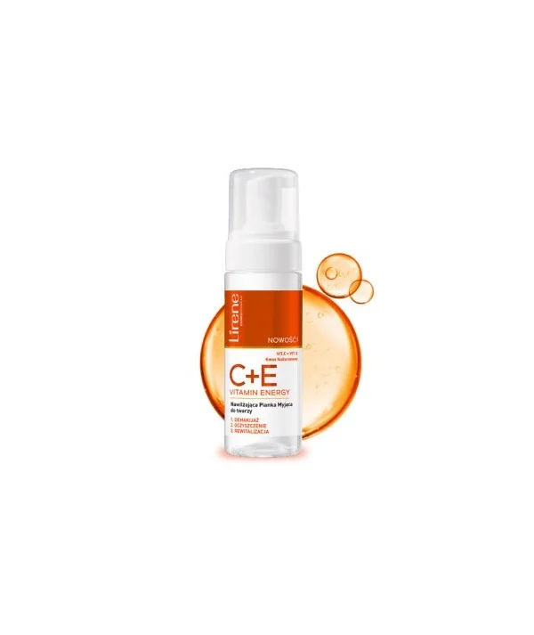 LIRENE C+E VITAMIN ENERGY MOUSSE NETTOYANTE 150ML