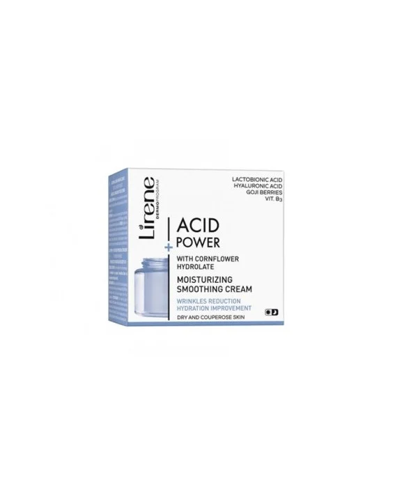 LIRENE ACID POWER MOISTURIZING SMOOTHING CREAM 50ML