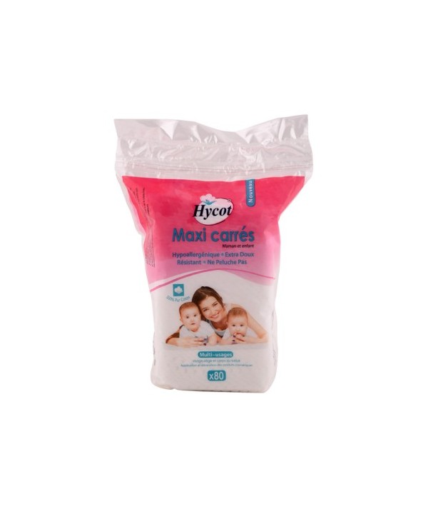 HYCOT MAXI CARRES MAMAN ET ENFANTS 80 PIECES