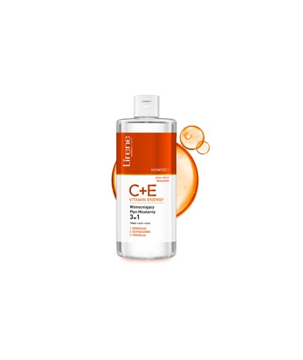 LIRENE C+E VITAMIN ENERGY EAU MICELLAIRE 3 EN 1 400ML