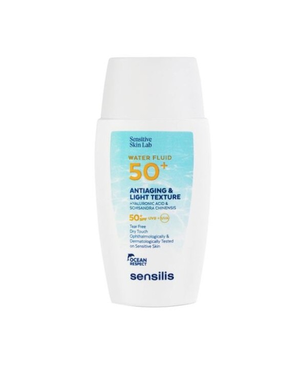 SENSILIS SENSITIVE SKIN WATER FLUID INVISIBLE SPF50+ 40ML