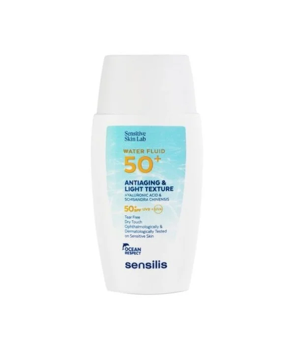 SENSILIS SENSITIVE SKIN WATER FLUID INVISIBLE SPF50+ 40ML