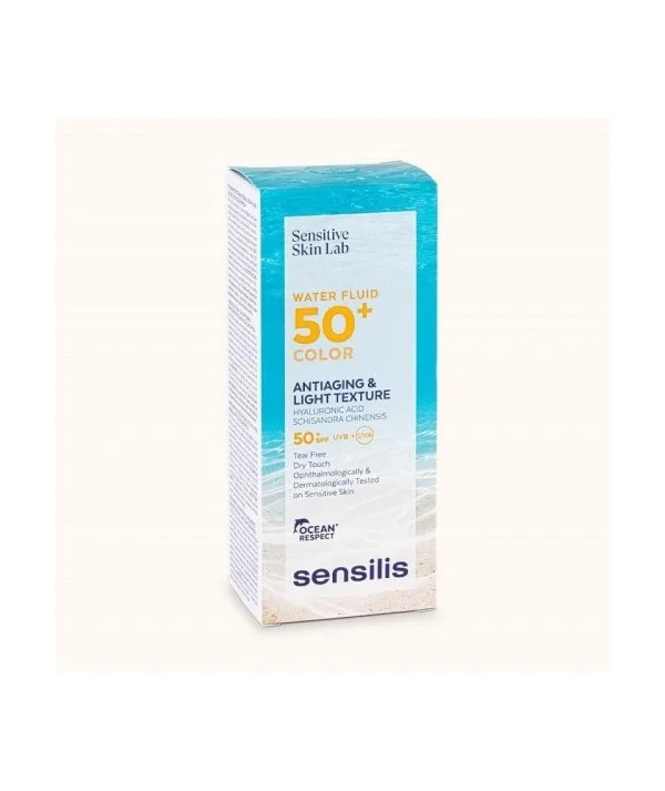 SENSILIS SENSITIVE SKIN WATER FLUID TEINTE SPF50+ 40ML