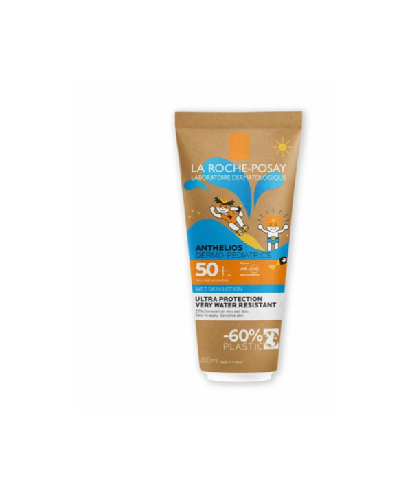LA ROCHE POSAY ANTHELIOS DERMO PEDIATRICS LOTION WET SKIN SPF50+ 200ML