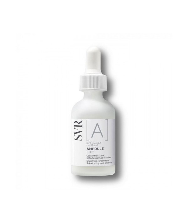 SVR AMPOULE A LIFT 0.3% CONCENTRE LISSANT 30ML PEAUX NORMALES A GRASSES SVR