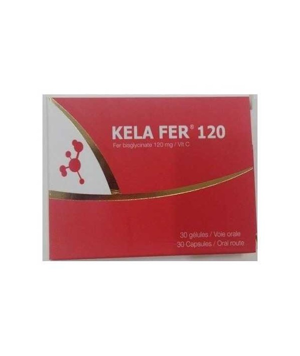 XEN KELA FER 120 MG 30 CAPSULES