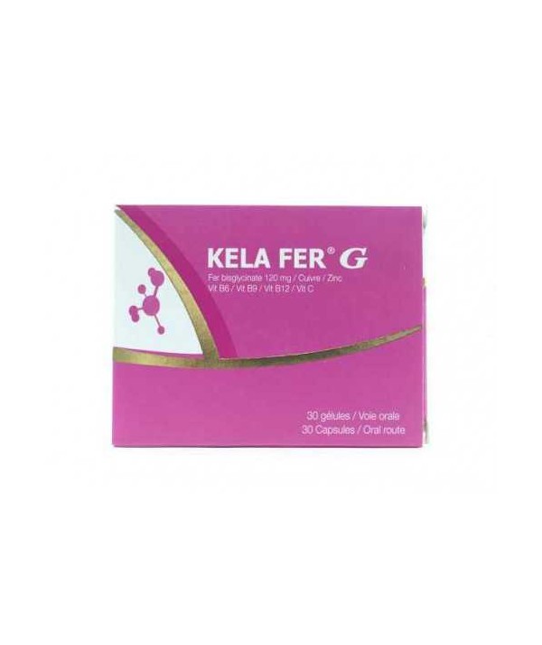 XEN KELA FER G 30 GELULES