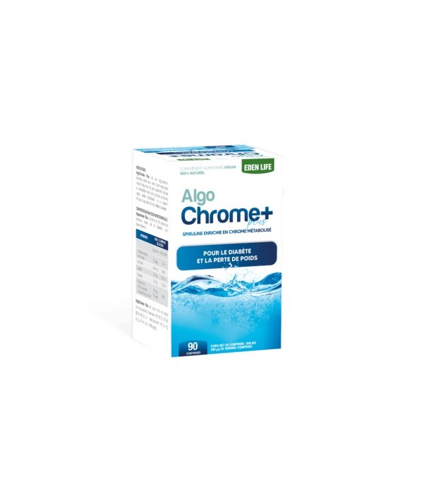 EDEN LIFE ALGO CHROME 90 COMPRIMES