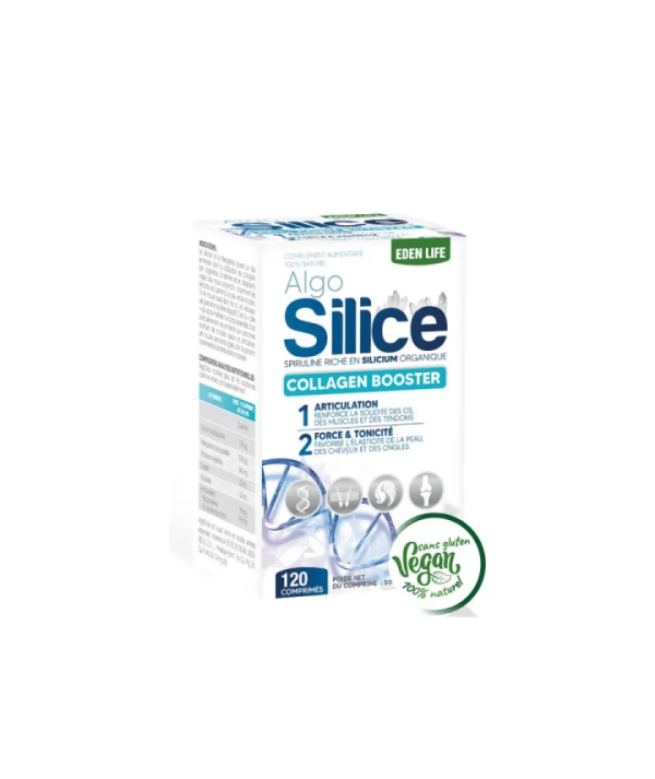 EDEN LIFE ALGO SILLICE COLLAGEN BOOSTER 120 COMPRIMES