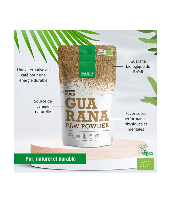 PURASANA Poudre de Guarana