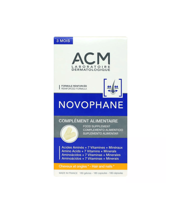 NOVOPHANE CHEVEUX ET ONGLES 180 GELULES