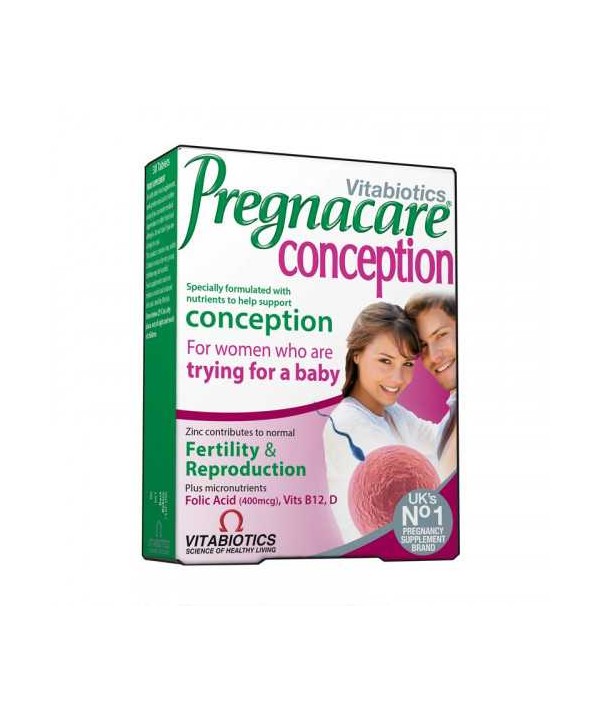 VITABIOTICS PREGNACARE CONCEPTION 30 COMPRIMES