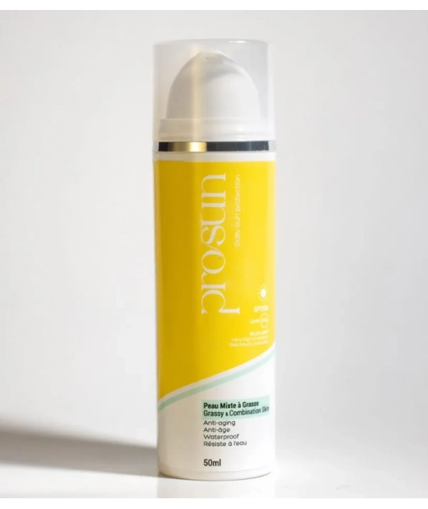 Prosun Ecran Solaire Peaux Mixtes à Grasses SPF 50+ 50ml