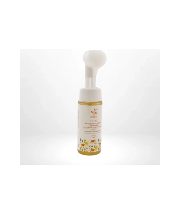 HERBÉOS™ | Mousse Nettoyante Clarifiante Éclat 170 ml