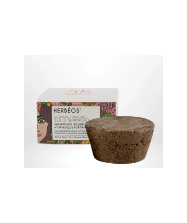 HERBÉOS™ | Shampoing Solide Ayurvédique Fortifiant 65 gr
