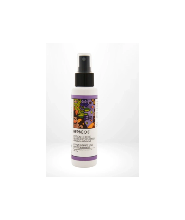 HERBÉOS™ | Lotion Répulsive et Préventive contre les Poux et les Lentes 100 ml
