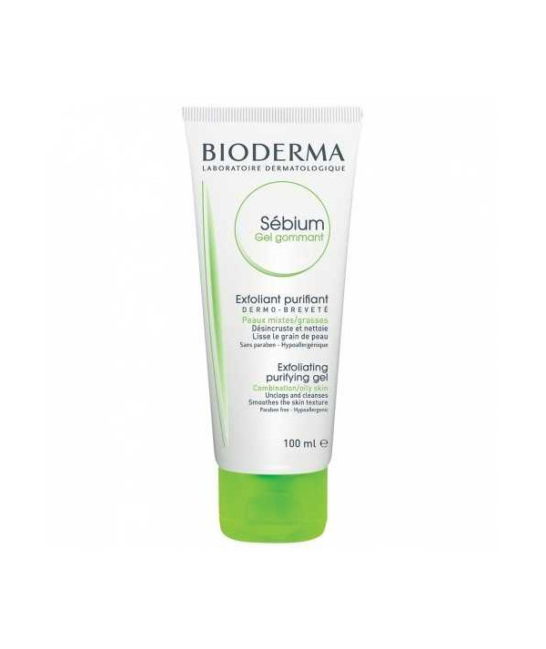 BIODERMA SEBIUM GEL GOMMANT EXFOLIANT PURIFIANT 100ML