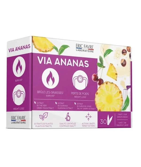 ERIC FAVRE VIA ANANAS BRULE-GRAISSES 30 DOSES A BOIRE