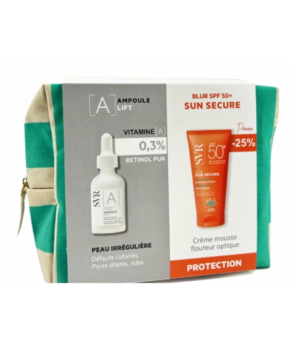 SVR TROUSSE AMPOULE A LIFT + SUN SECURE BLUR