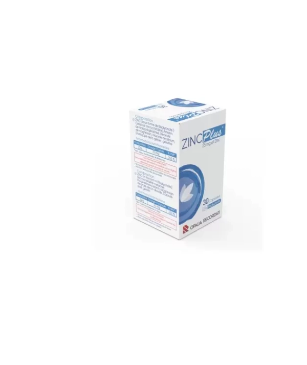 OPALIA ZINC PLUS 25 mg — boite de 30 gélules
