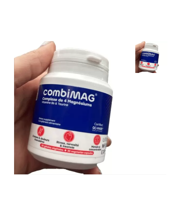 COMBIMAG 30 GELULES VEGETALES