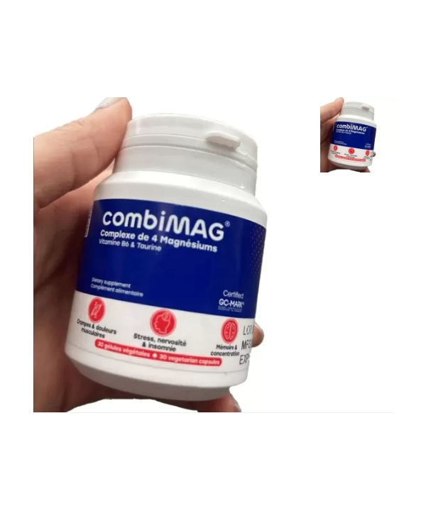 COMBIMAG 30 GELULES VEGETALES